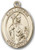 14 Karat Oval Medal-Size Medium-7/8"-St. Kilian 14 Karat Oval Medal-Size Medium-7/8"-St. Kilian