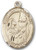 14 Karat Oval Medal-Size Medium-7/8"-St. Mary Magdalene