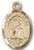 Saint Valentine 14KT Medal in 1-1/4" Large Size 