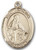 14 Karat Oval Medal-Size Medium-7/8"-St. Veronica