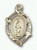 Gold Filled Miraculous Medal Necklace 18 Inch Chain