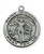 saint michael the archangel medal measures 3 quarter inches and comes on 18 inch rhodium plated chain MAAN515MK saint michael the archangel medal measures 3 quarter inches and comes on 18 inch rhodium plated chain MAAN515MK