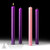 Advent Altar Candle Set with 3 Purple and 1 Pink candles made of 51% Beeswax measuring 1 and 1 half inches by 16 inches CC82116004