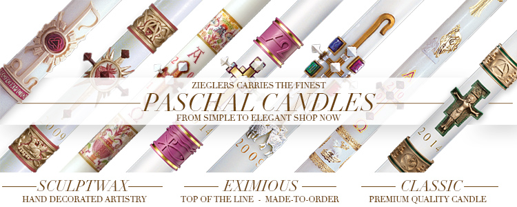 easter candle rings