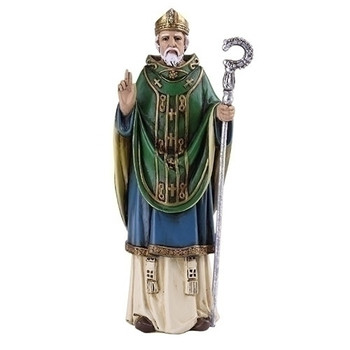 Saint Patrick Statue | Wearing Bishop's Regalia | 4-1/4