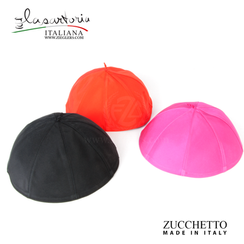 Zucchetto | Skull Cap | Black- Purple 