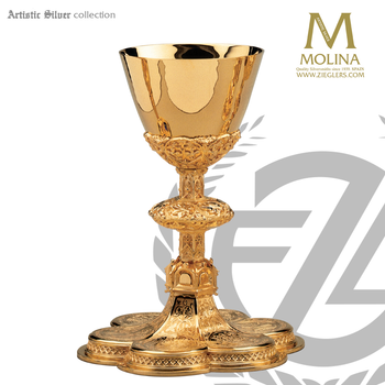 Gothic Style Chalice & Paten | 9