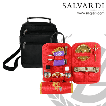 Waterproof backpack with mass kit 24-karat gold plated brass