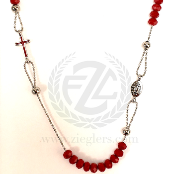 Three Decade Miraculous Rosary With Colorful Beads