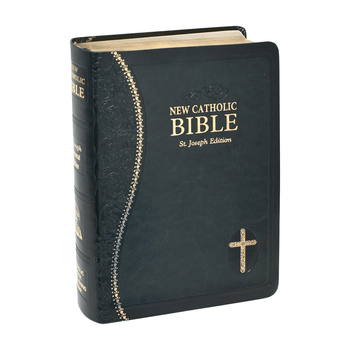 St Joseph New Catholic Bible | Medium | Green | Imitation Leather 