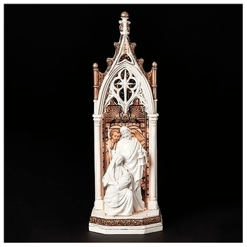 HOLY FAMILY 聖家族 ライト点灯 47cm チカーノ メキシコ 宗教像 RO-601296-Holy-Family-LED-
