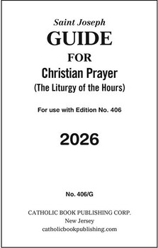 QUATATION 12冊 2026 Saint Joseph Guide for the Liturgy of the Hours