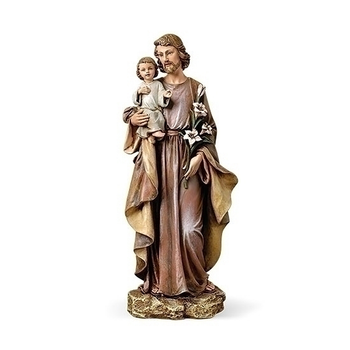 5,5 Zoll Mary Mother St Joseph Statue Figurine katholische