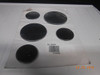 Whirlpool W10876582 Burner Cap Set Part # W10479989 Mod KSGG700ESS0 Black