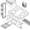 Electrolux 137168760 Household Washing Machines PANEL-CONTROL COO:MEXICO