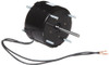 FASCO D123  3.3" Frame Totally Enclosed Shaded Pole General Purpose Motor with Sleeve Bearing, 1/80HP, 1500rpm, 115V, 60Hz, 0.6 amps, CCW Rotation