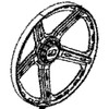 Electrolux 5029824900 PULLEY