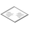 Whirlpool W11097340 SHELF-GLAS