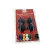 Electrolux KNOBKIT4B Universal Knobs for Gas or Electric Ranges - Includes 4 knobs with 24 adapters