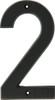 Fisher Paykel 844632 Distinctions Old World House Number 2, 6 inch, Bronze