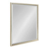 Fisher Paykel 212967 Kate and Laurel Calter Framed Wall Mirror, 23.5x29.5, Silver