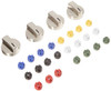 Electrolux KNOBKIT4S Universal Knobs for Gas or Electric Ranges - Includes 4 knobs with 24 adapters