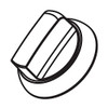 LG AEZ74533312 KNOB ASSEMBLY