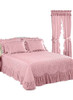 Bosch 11033198 Carol Wright Gifts Puzzle Stitch Bedding Separates, Rose, Size Twin Bedspread (80" W x 108" L)