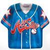 Fisher Paykel 420773 All-Star Baseball Jersey Shaped Lunch Plates, 8ct