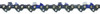 Noregon Systems 91VXL039G OREGON 39 Drive Link Long Top Plate 3/8-Inch Low Profile Chain