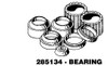 Whirlpool 285134 Part Number : Bearing Kit, Centerpost (Includes Illus. 28, 32, 33 & 50)