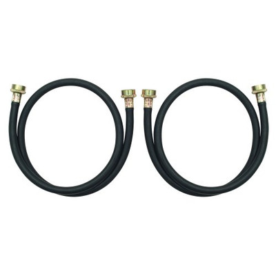 Whirlpool 8212546RP  4-Foot Black Rubber Washer Hos