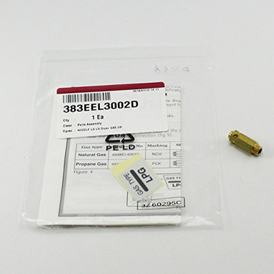 LG 383EEL3002D LG Electronics Dryer LP Gas Converter LG 383EEL3002D LG Electronics Dryer LP Gas Converter