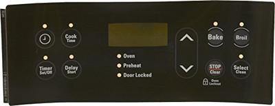 Electrolux 316419109 Electrolux Black Clock Overlay