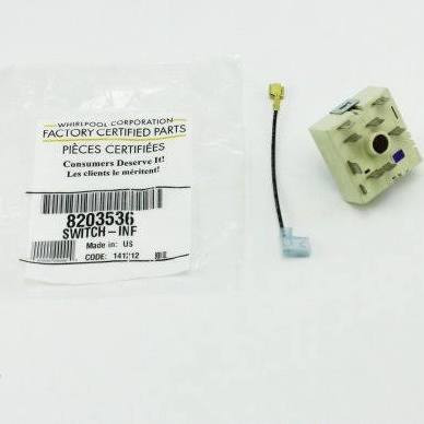 Whirlpool 8203536 Part Number : SWITCH-INF
