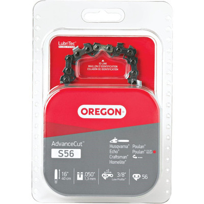 Noregon Systems S56 Oregon 16-Inch Semi Chisel Chain Saw Chain Fits Craftsman, Echo, Homelite, Poulan, Remington