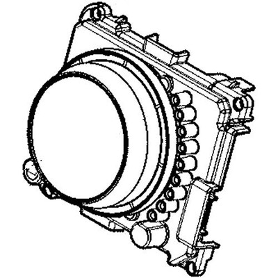 Electrolux 5304505017 KNOB ASSEMBLY