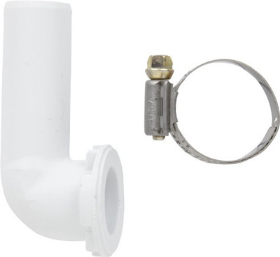 Whirlpool 208847  Siphon Elbow and Clamp