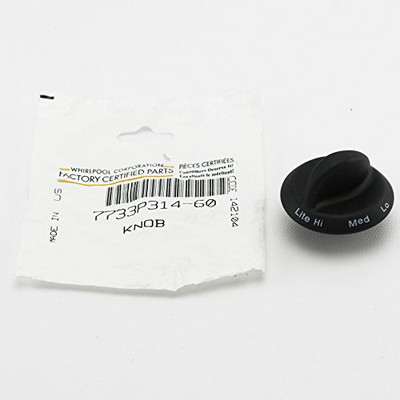 Whirlpool WP7733P314-60 Part Number 7733P314-60: KNOB