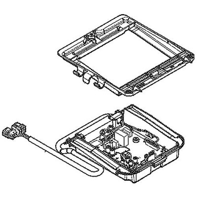 Electrolux 5303918680 CONTROL AND HOUSING