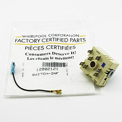 Whirlpool 12002121 Range Surface Element Control Switch