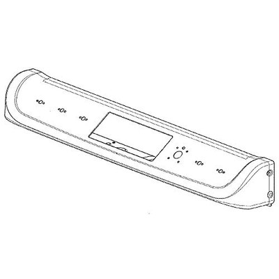LG AGL75512514 PANEL ASSEMBLY,FRONT