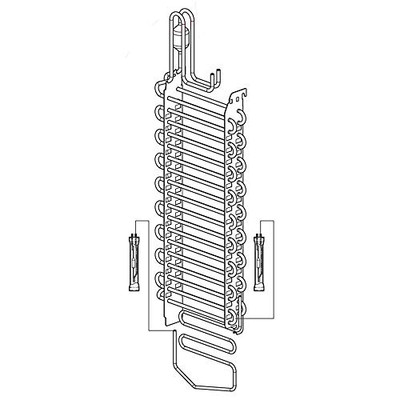 LG ADL73901318 EVAPORATOR ASSEMBLY