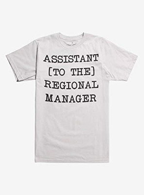 Bosch 12024979 Hot Topic The Office Assistant to The Regional Manager T-Shirt Black