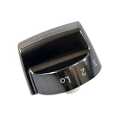 Electrolux 5304509118 Range Surface Burner Knob (Black Stainless) Genuine Original Equipment Manufacturer (OEM) Part Black Stainless
