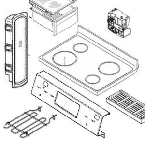 Whirlpool 8507P368-60 CONTROL, CUSTOM SI WHT G