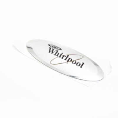 Whirlpool 2213265 Nameplate-Whpl Blk Oval OEM