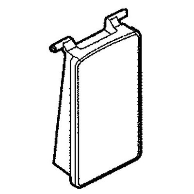 LG MBG64843402 BUTTON,LEVER
