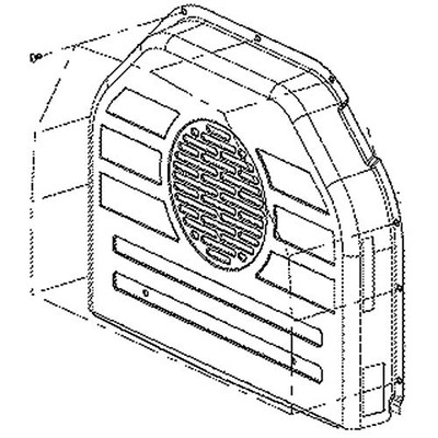 LG MCK68473002 COVER,HEATER