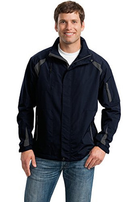 Fisher Paykel 578733 Port Authority Men's All Season II Jacket M True Navy/Iron Grey